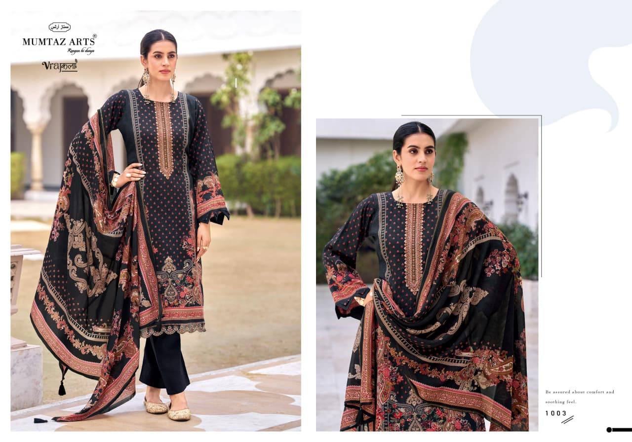 ROSELLA by MUMTAZ ARTS 1001 to 1004 series VISCOSE JAM dresses at Wholesale Price